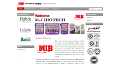 Desktop Screenshot of mi-biotech.com